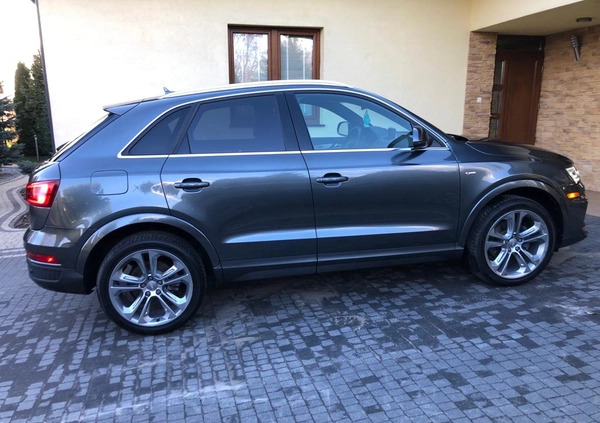 Audi Q3 cena 90900 przebieg: 117000, rok produkcji 2018 z Ruciane-Nida małe 137